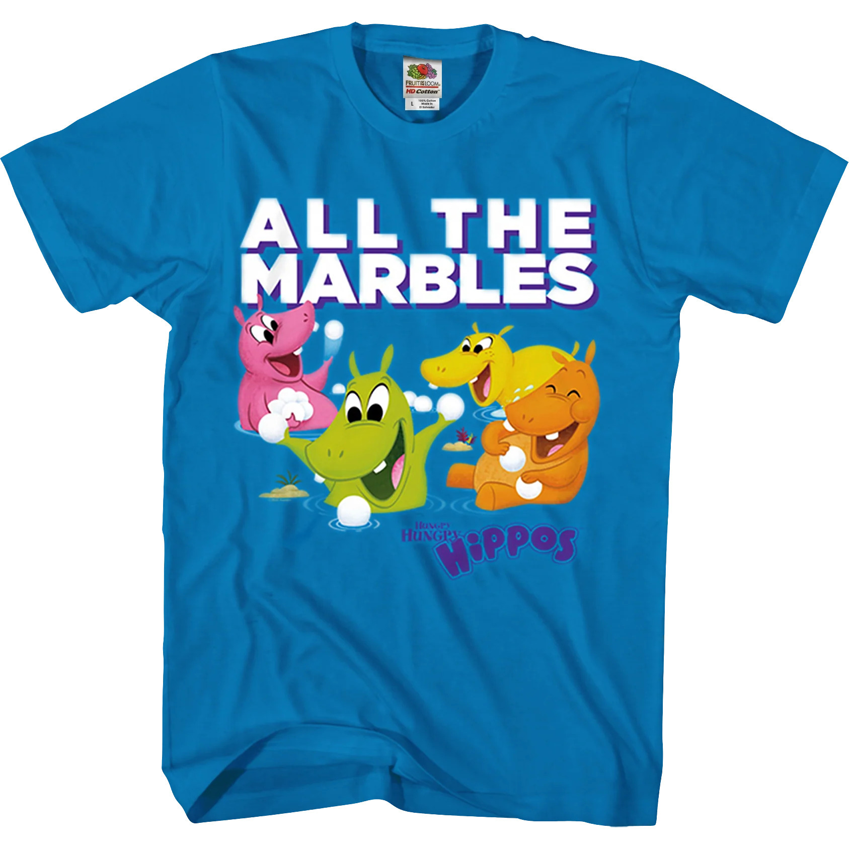 All The Marbles Hungry Hungry Hippos Tshirt